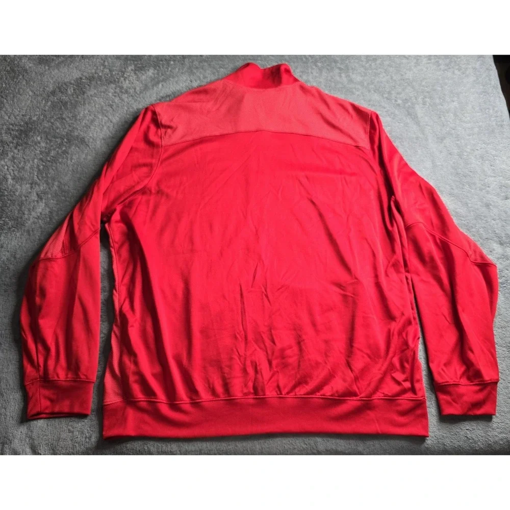 Nike Jordan Flight One Team Track Jacket Mens 3XL Red Dri-Fit Rutgers 696736-657